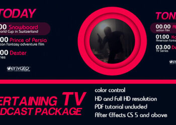 VideoHive Entertaining TV Broadcast Package 6278769
