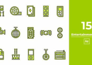 VideoHive Entertainment Icon After Effect 46190162