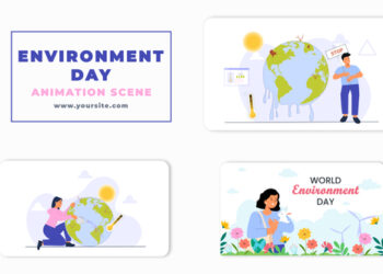 VideoHive Environment Day Animation Scene Pack 47243956