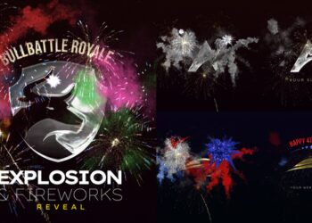 VideoHive Explosion & Fireworks Logo 46827539