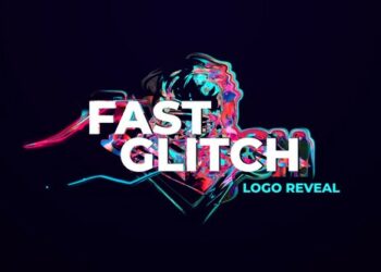 VideoHive Fast Glitch Logo Reveal 39899244