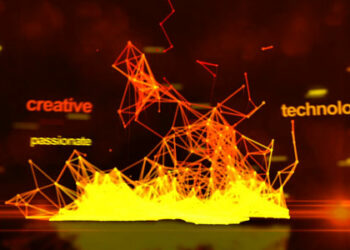 VideoHive Fire Abstract Logo 21280393