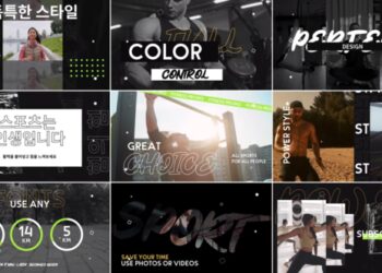 VideoHive Fitness Gym Promo for After Effects 47565037