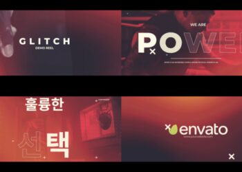 VideoHive Glitch Demo Reel for After Effects 47639405