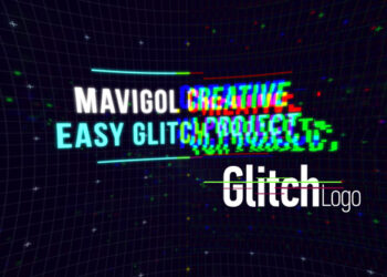 VideoHive Glitch Logo Reveal 46858525