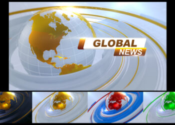 VideoHive Global News Intro Pack 47365321