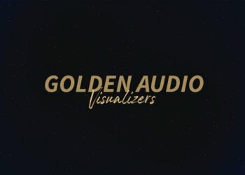 VideoHive Golden Audio Visualizers 46554121