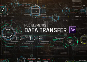 VideoHive HUD Elements Data Transfer 45822521