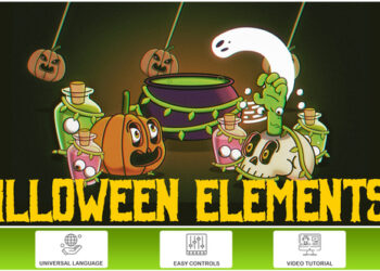 VideoHive Halloween Elements 2 47211616