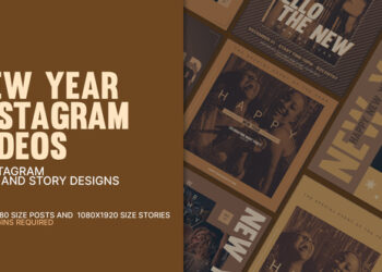 VideoHive Happy New Year Instagram Promo Post And Story 40882896