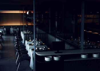 VideoHive Highend Restaurant That Appears to Be Deserted 47592580