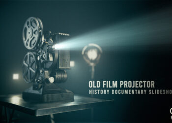 VideoHive History Documentary Film Projector 47062952