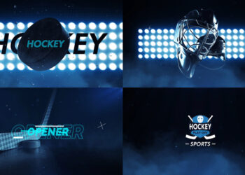 VideoHive Hockey Logo Opener 24274428