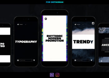 VideoHive Instagram Reels Typography Promo 47223841
