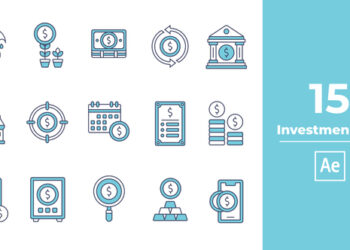 VideoHive Investmen Icon After Effect 45886358