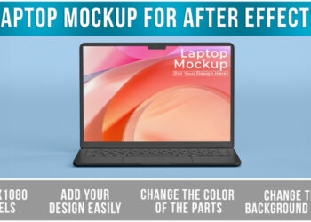 VideoHive Laptop Mockup After Effects 46852020