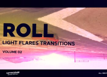 VideoHive Light Flares Roll Transitions Vol. 02 47223887