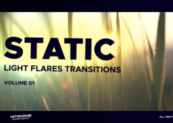 VideoHive Light Flares Transitions Vol. 01 47223946