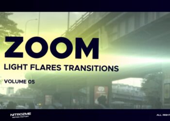 VideoHive Light Flares Zoom Transitions Vol. 05 47224133