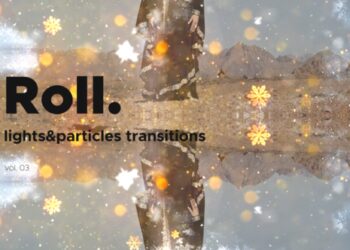 VideoHive Lights & Particles Roll Transitions Vol. 03 47054483