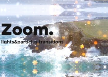 VideoHive Lights & Particles Zoom Transitions Vol. 01 47054581