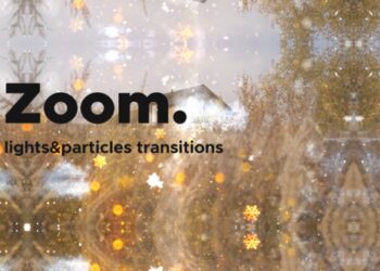 VideoHive Lights & Particles Zoom Transitions Vol. 03 47054589