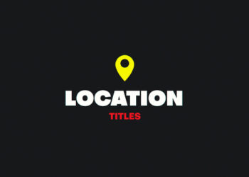 VideoHive Location Titles 46868024
