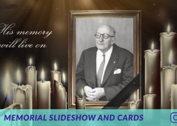 VideoHive Memorial Slideshow and Cards 47021228