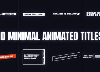 VideoHive Minimal Animated Titles 47327096