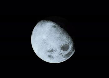 VideoHive Moon's Illuminated Face As Viewed From Orbit 47592825