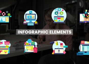 VideoHive Online Infographic Elements Pack 47493949