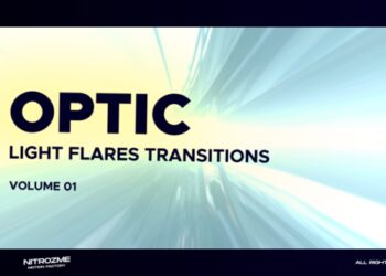 VideoHive Optic Light Flares Transitions Vol. 01 47223838