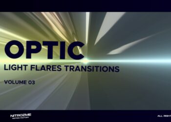 VideoHive Optic Light Flares Transitions Vol. 03 47223845