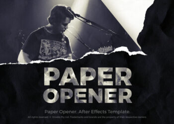 VideoHive Paper Opener - Music Opener 33805164