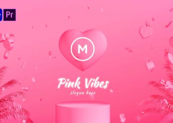 VideoHive Pink Sweet Logo Reveal 47466968