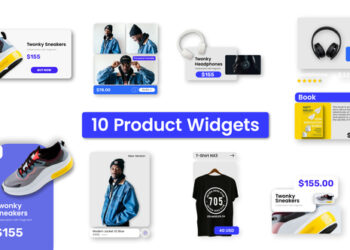VideoHive Product Promo Widgets 47134616