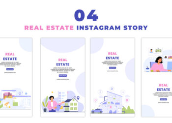 VideoHive Real Estate Agency Animated Instagram Story Template 47395367