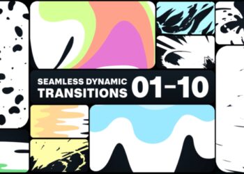 VideoHive Seamless Dynamic Transitions for After Effects 47191514