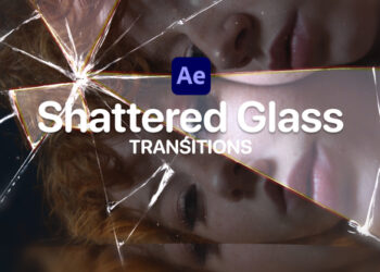 VideoHive Shattered Glass Transitions for After Effects 47441732