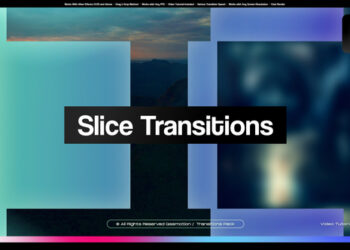 VideoHive Slice Transitions 47613180