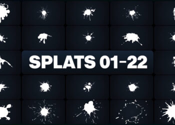 VideoHive Splats Elements for After Effects 47244714