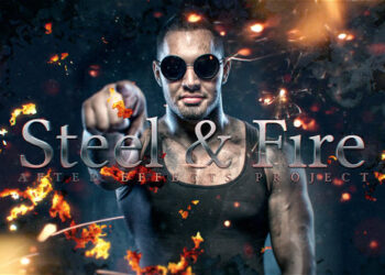 VideoHive Steel & Fire - Cinematic Titles, Trailer and Teaser 11546467