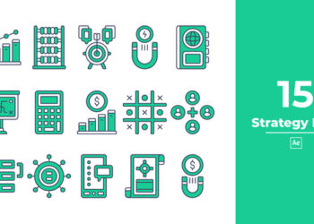 VideoHive Strategy Icon After Effect 46089560