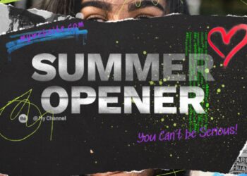 VideoHive Summer Ripped Opener 47225053
