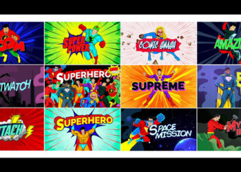 VideoHive Super Comic Titles 36759859
