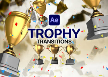 VideoHive Trophy Transitions for After Effects 47150334