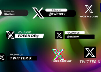 VideoHive Twitter X Lower Thirds 2023 47237758