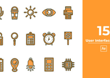 VideoHive User Interface Icon After Effect 46229474