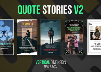 VideoHive Vertical Quote Stories V2 41895358
