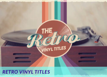 VideoHive Vinyl Retro Titles Opener 46914673